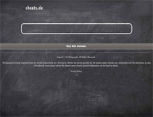 Tablet Screenshot of neogeo.cheats.de