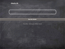Tablet Screenshot of forum.cheats.de