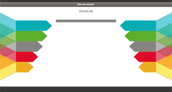 Desktop Screenshot of nintendo.cheats.de