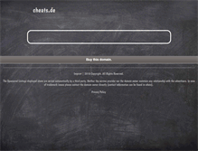 Tablet Screenshot of gamecube.cheats.de