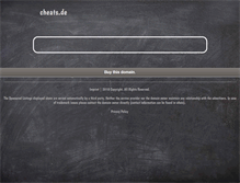 Tablet Screenshot of mac.cheats.de