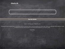 Tablet Screenshot of linux.cheats.de