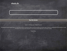 Tablet Screenshot of cd32.cheats.de
